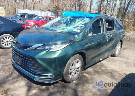 2022 Toyota Sienna Limited from USA, damaged, VIN 5TDZSKFC0NS067815